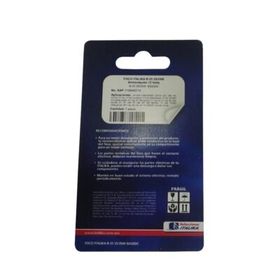 FOCO ITALIKA B-35 35/35W (1 PZA)